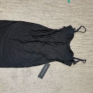 White fox long dress